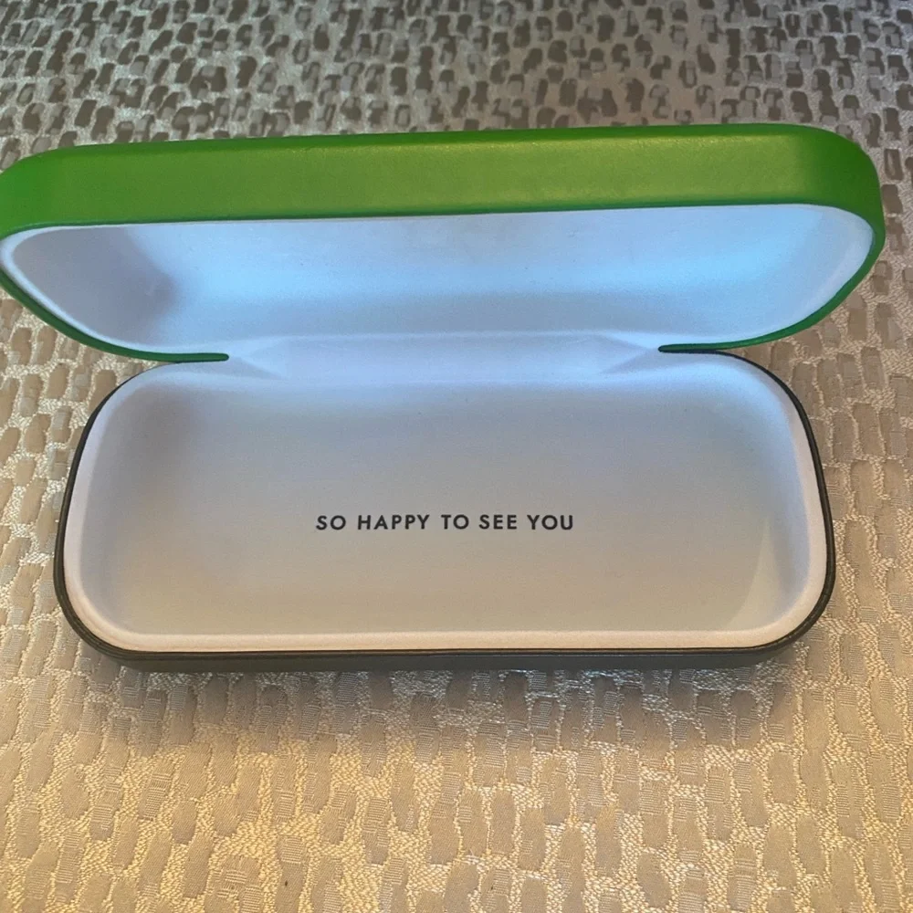 Kate Spade Vibrant Green Eyewear Case